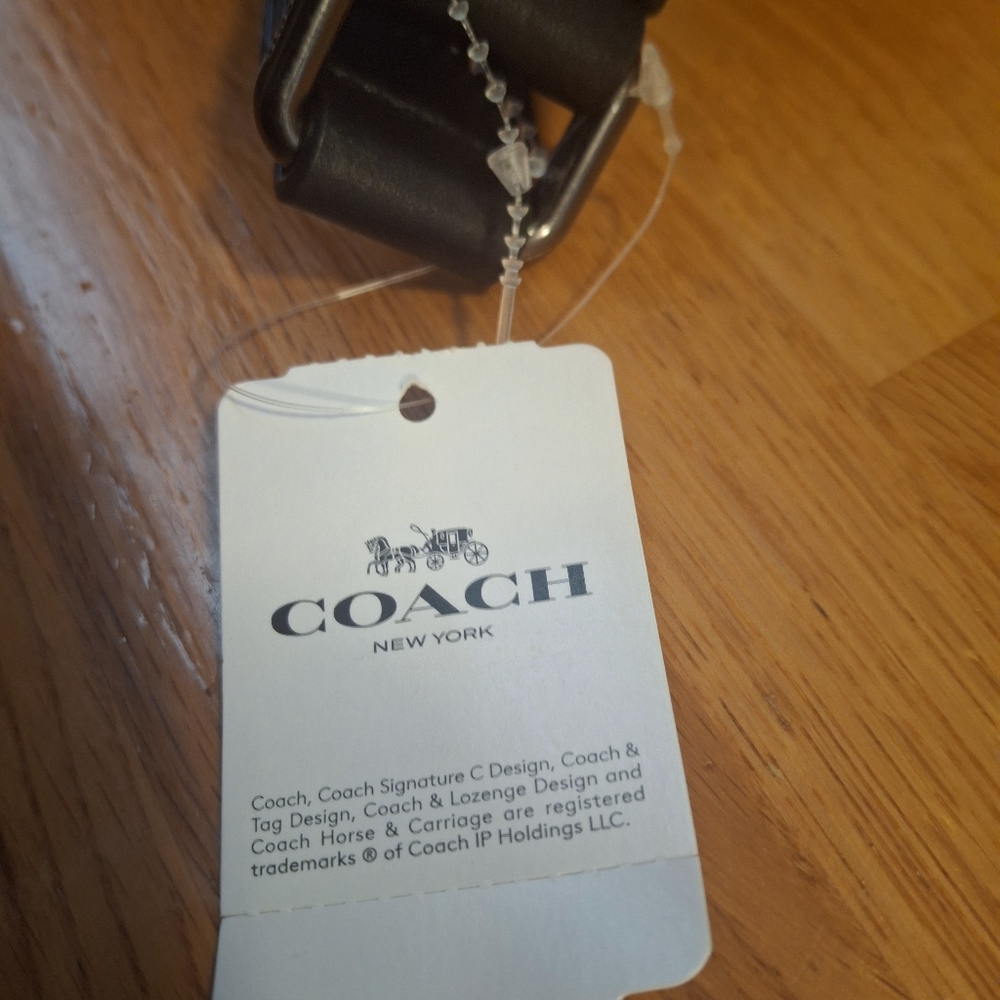 Coach Warren Belt Bag With Watercolor Script Print - Picture 14 of 16